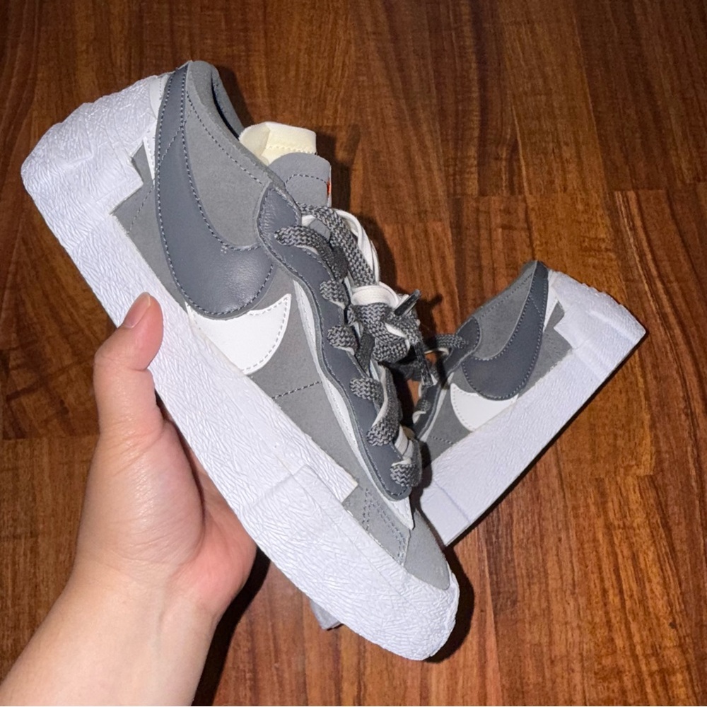 Sacai x Nike Blazer Low “Iron Grey”